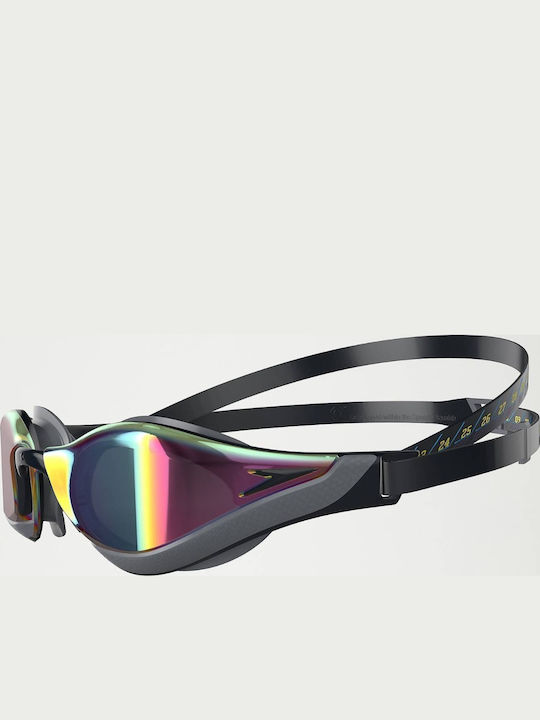 Speedo Fastskin Pure Focus Swimming Goggles Adults Black