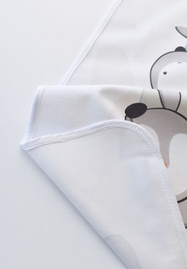 Bi Baby Penguin Waterproof Changing Pad White 50x75cm.