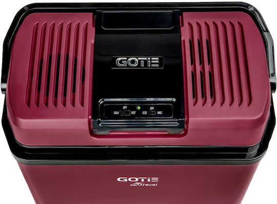 Gotie Tourist Maroon Преносим Хладилник 24л Капацитет 12V Червен