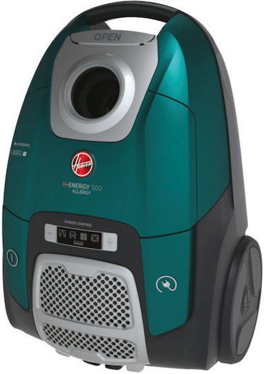 Hoover HE530ALG 011 Vacuum Cleaner 700W Bagged 3.5lt Green