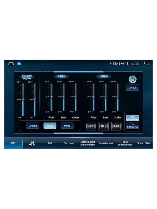 Bizzar Car Audio System for Seat Exeo Audi A4 Hyundai i10 2008-2013 (Bluetooth/USB/WiFi/GPS/Apple-Carplay/Android-Auto) with Touch Screen 9"