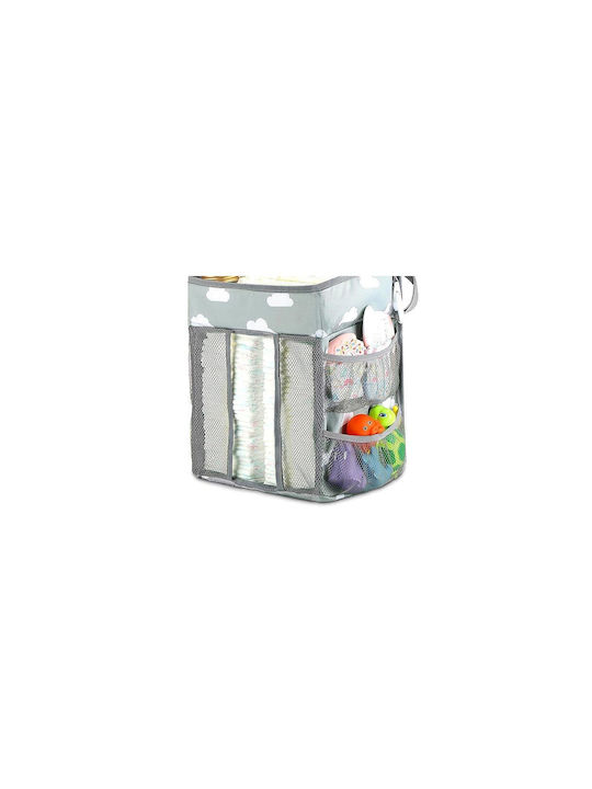 Baby Crib Bumper Gray