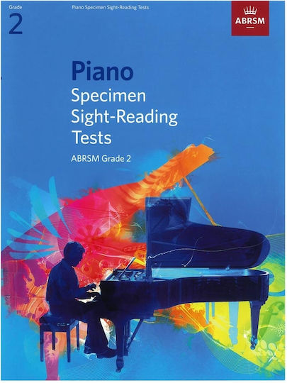 ABRSM Piano Specimen Sight Reading Tests Grade 2 Learning Method for Piano W009825162