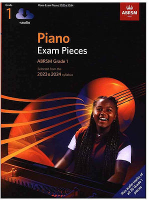 ABRSM Piano Exam Pieces 2023 & 2024 Grade 1 Online Audio Sheet Music for Piano