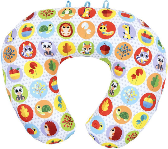 Chicco Animal Tummy Time Activity Pillow for Newborns