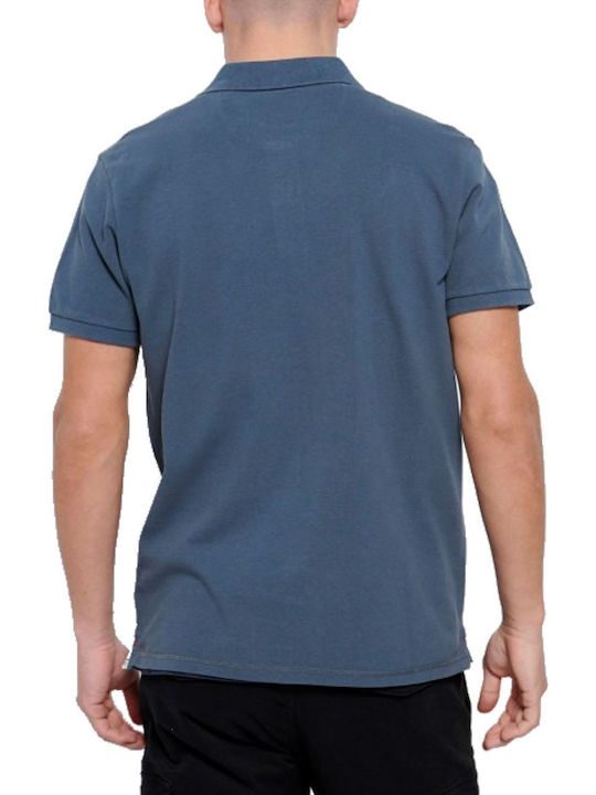 Polo T-shirt Blue Coral FBM007-001-11-BLUE-CORAL