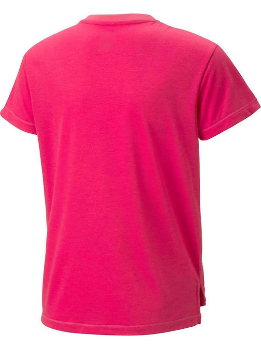 PUMA T-shirt Φούξια