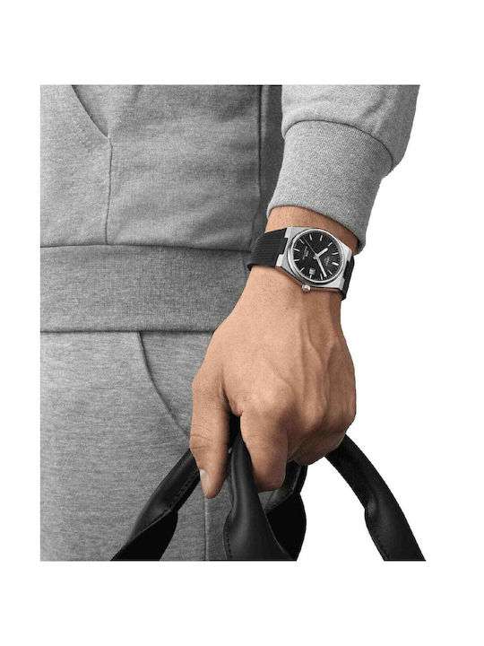 Tissot Watch Automatic with Black Rubber Strap Tissot Watch Automatic with Black Rubber Strap