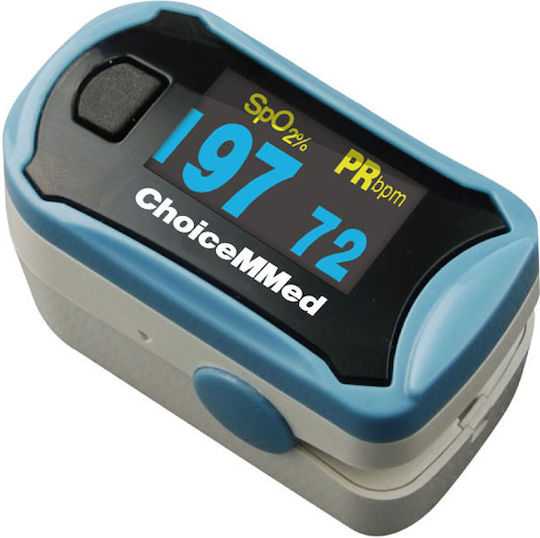 Choicemmed MD300C2 Παλμικό Οξύμετρο Δακτύλου Γαλάζιο