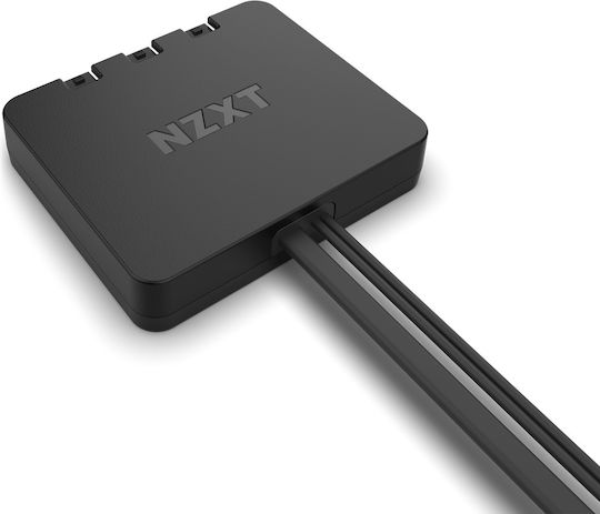NZXT F120 RGB Core Корпусен вентилатор с връзка 4-изводна ШИМ 3бр Бял