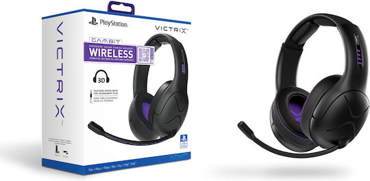 PDP Victrix Gambit Over Ear Căști Gaming cu Conectivitate USB pentru PS4 / PS5