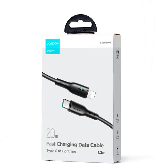 Joyroom USB-C to Lightning Cable 20W Black 1.2m