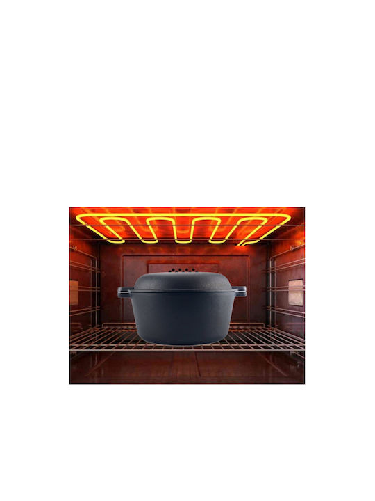 Hitense Sef De Americano Deep Pot made of Cast Iron 4.7lt / 26cm