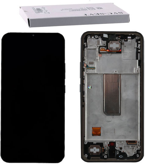 Samsung O ecran cu Mecanism Tactil și Cadru pentru Samsung A34 5G (Awesome Graphite)