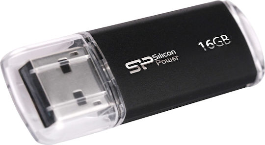 Silicon Power Ultima II-I 16GB USB 2.0 Stick Schwarz