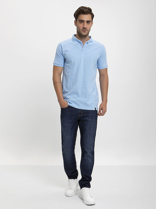 Tricou polo Comandant Navy