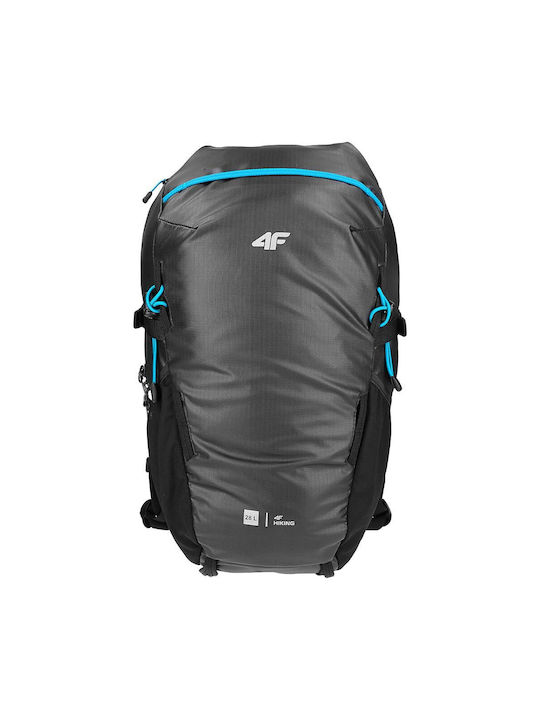 4F Stoff Rucksack Schwarz 28Es