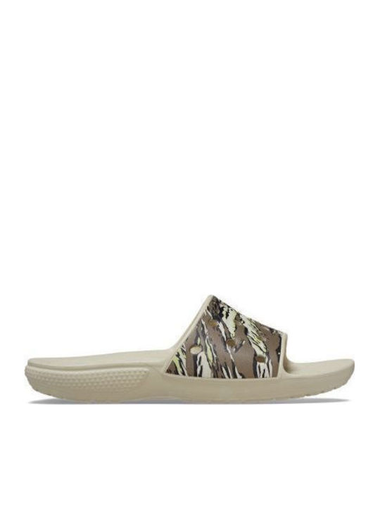 Men's Slides Beige