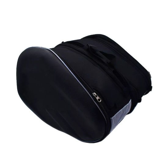 Motorcycle Saddle Side Bag Set 58lt in Black Colour