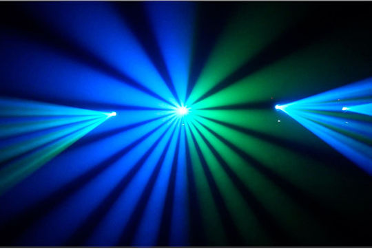 BoomToneDj Strobe Light LED DMX με Ρομποτική Κεφαλή Dymano Scan