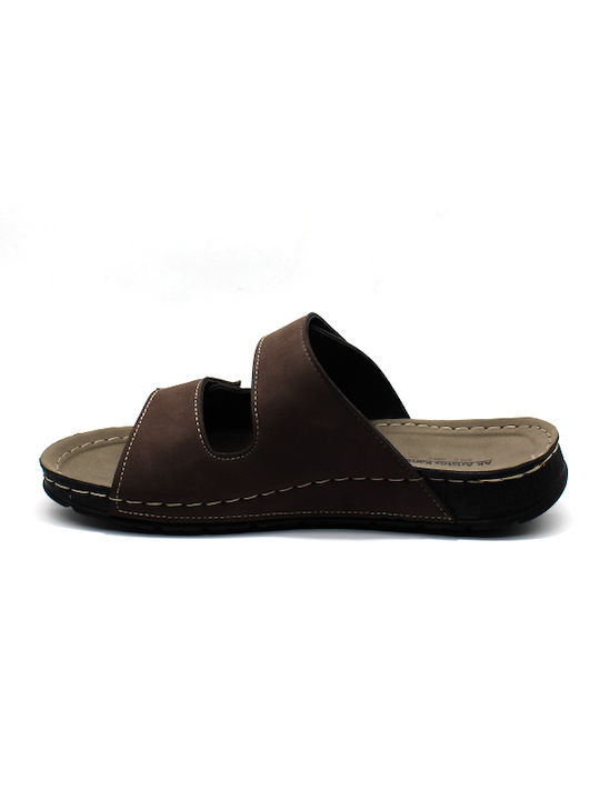 Men's Summer Slippers with Coffee Hrazzo