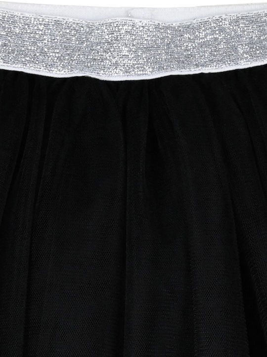 Kids' Tulle Tutu Skirt Monochrome Black