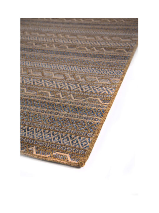 Royal Carpet Comodo 20622L Χαλί Εξωτερικού Χώρου Ορθογώνιο Ψάθινο Καφέ 140x200cm