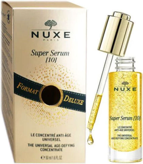 Nuxe Super 10 Anti-Aging Serum Gesicht mit Niacinamid & Hyaluronsäure 50ml