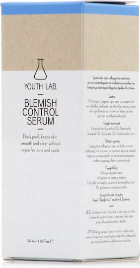 Youth Lab. Blemish Control Anti-Aging Serum Gesicht mit Niacinamid & Salicylsäure 30ml
