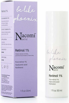 Nacomi Αnti-aging Face Serum Be Like Phoenix 1% Suitable for All Skin Types with Retinol 30ml