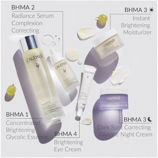 Caudalie Vinoperfect Concentrated Brightening Glycolic Essence Liquid Facial Toner for All Skin Types 100ml
