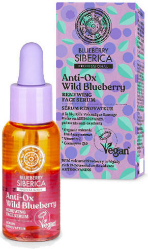 Natura Siberica Oblepikha C-berrica Professional Anti Ox Wild Blueberry Ενυδατικό & Αντιγηραντικό Serum Προσώπου με Βιταμίνη C για Αποτοξίνωση & Λάμψη 30ml