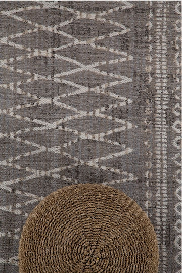 Royal Carpet Kaiko 40002K Χαλί Ορθογώνιο Καλοκαιρινό Ψάθινο Γκρι 140x200cm