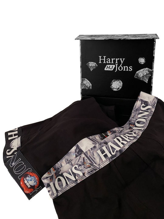 Diamond Herren Boxershorts Schwarz 3Packung