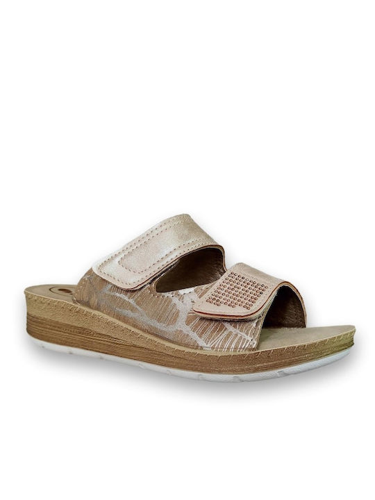 Inblu Damen Flache Sandalen Sand