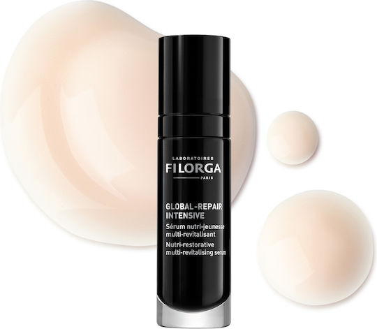 Filorga Global-Repair Intensive Moisturizing & Anti-aging Serum Face with Retinol & Niacinamide for Radiance & Firming 30ml