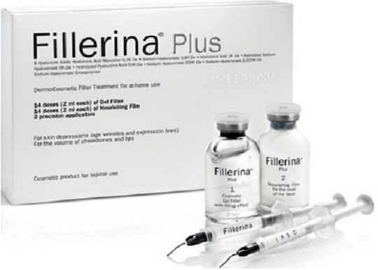 Labo 12 Tratament Intensiv Filler Densificator Clasa 4 Clasa 4 Serum Hidratant & Anti-îmbătrânire Pentru Fata cu Acid Hialuronic & Colagen pentru Tonifiere & Imperfecțiuni 2x30ml