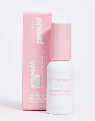 Skin Proud Smooth Talk Feuchtigkeitsspendend Serum Gesicht mit Hyaluronsäure 25ml