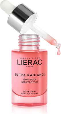 Lierac Booster Αnti-aging & Detoxifying Face Serum Supra Radiance Suitable for All Skin Types 30ml