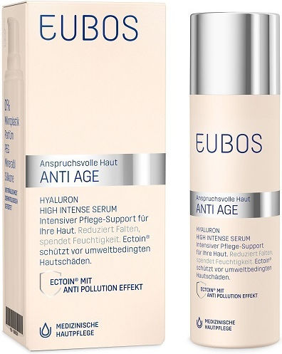 Eubos Hyaluron High Intense Anti-aging Serum Face with Niacinamide & Vitamin E 30ml