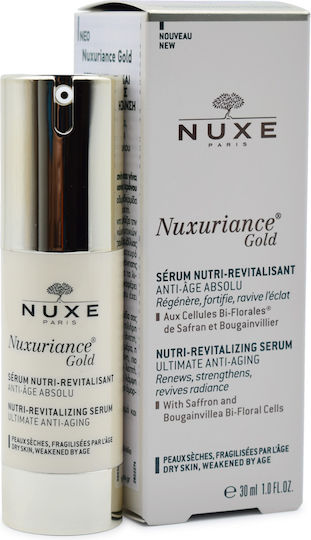 Nuxe Nuxuriance Gold Anti-aging Serum Face for Radiance & Revitalization 30ml