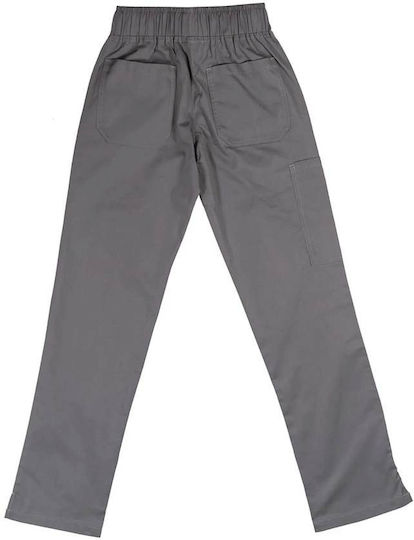 Alezi Classic Women's Gray Pants & Blouse Set Cotton and Polyester