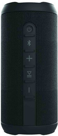 Sound Crush B-zoom Waterproof Bluetooth Speaker 10W with Battery Life up to 2 hours Black