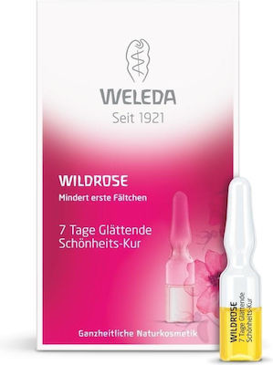 Weleda Wild Rose Serum Gesicht für Glanz & Aufhellung 7x0.8ml