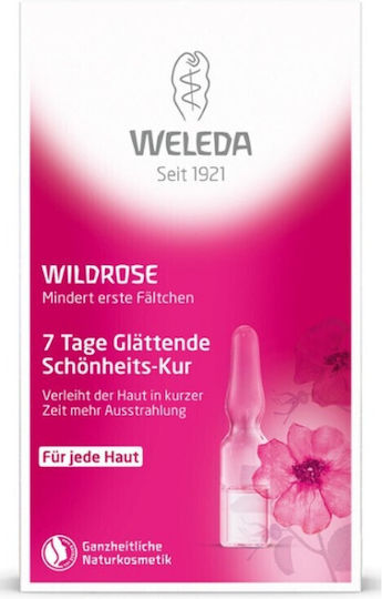 Weleda Wild Rose Αντιγηραντικό Serum Προσώπου 7x0.8ml
