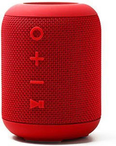 Sound Crush Boom Αδιάβροχο Ηχείο Bluetooth 10W Κόκκινο