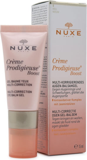 Nuxe Creme Prodigieuse Boost Eye Gel for Moisturizing Dark Circles Eye Bags and Regenerating 15ml