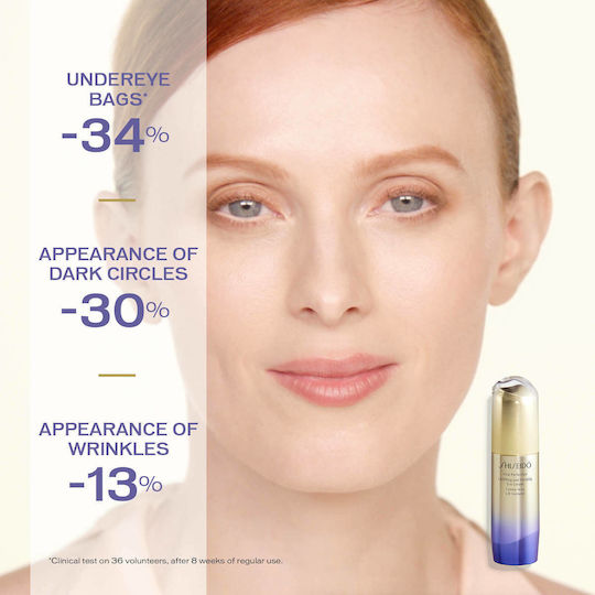 Shiseido Vital Perfection Moisturizing & Anti-aging Cream Eyes With Color with Retinol 15ml