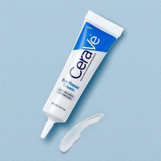 CeraVe Eye Repair Eye Cream for Dark Circles Moisturizing and Eye Bags 14ml
