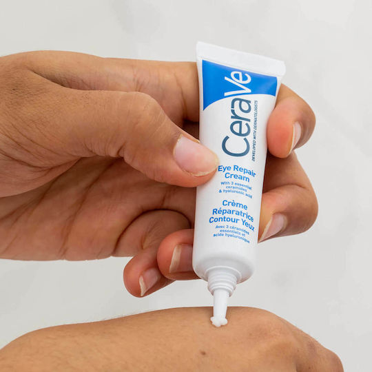 CeraVe Eye Repair Eye Cream for Dark Circles Moisturizing and Eye Bags 14ml